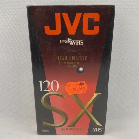 JVC T-120 SX High Energy Blank VHS Tape Factory Sealed - Picture 9 of 9